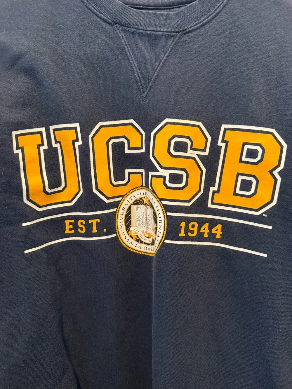 UCSB navy crewneck